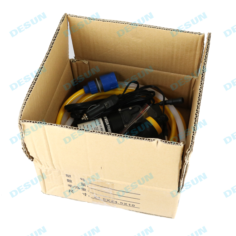 12v 100W Car Wash Pump Portable Micro Booster pump Kit Cleaning Water Pump
