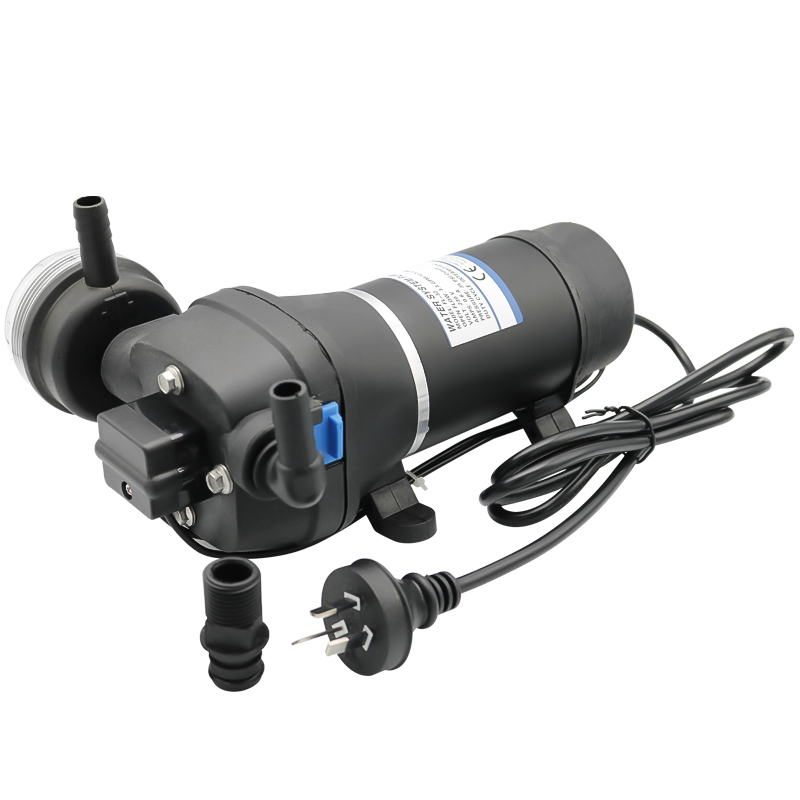 110V 220V AC 17LPM Electric Diaphragm Pump Booster Motor For Vehicle Sprayer
