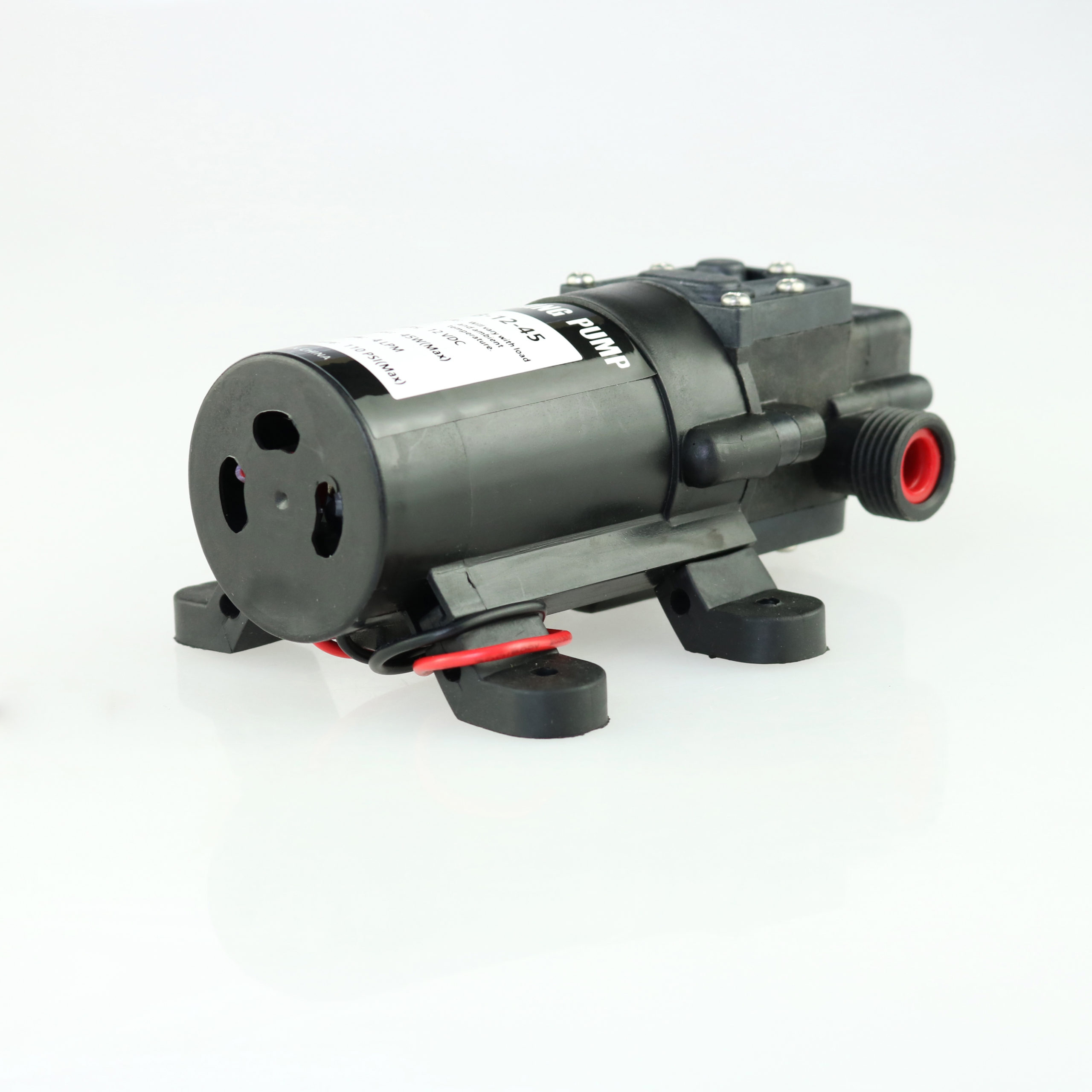 12V 116PSI Self-priming Car Washer Booster DC Diaphragm Sprayer Electric Water Pump