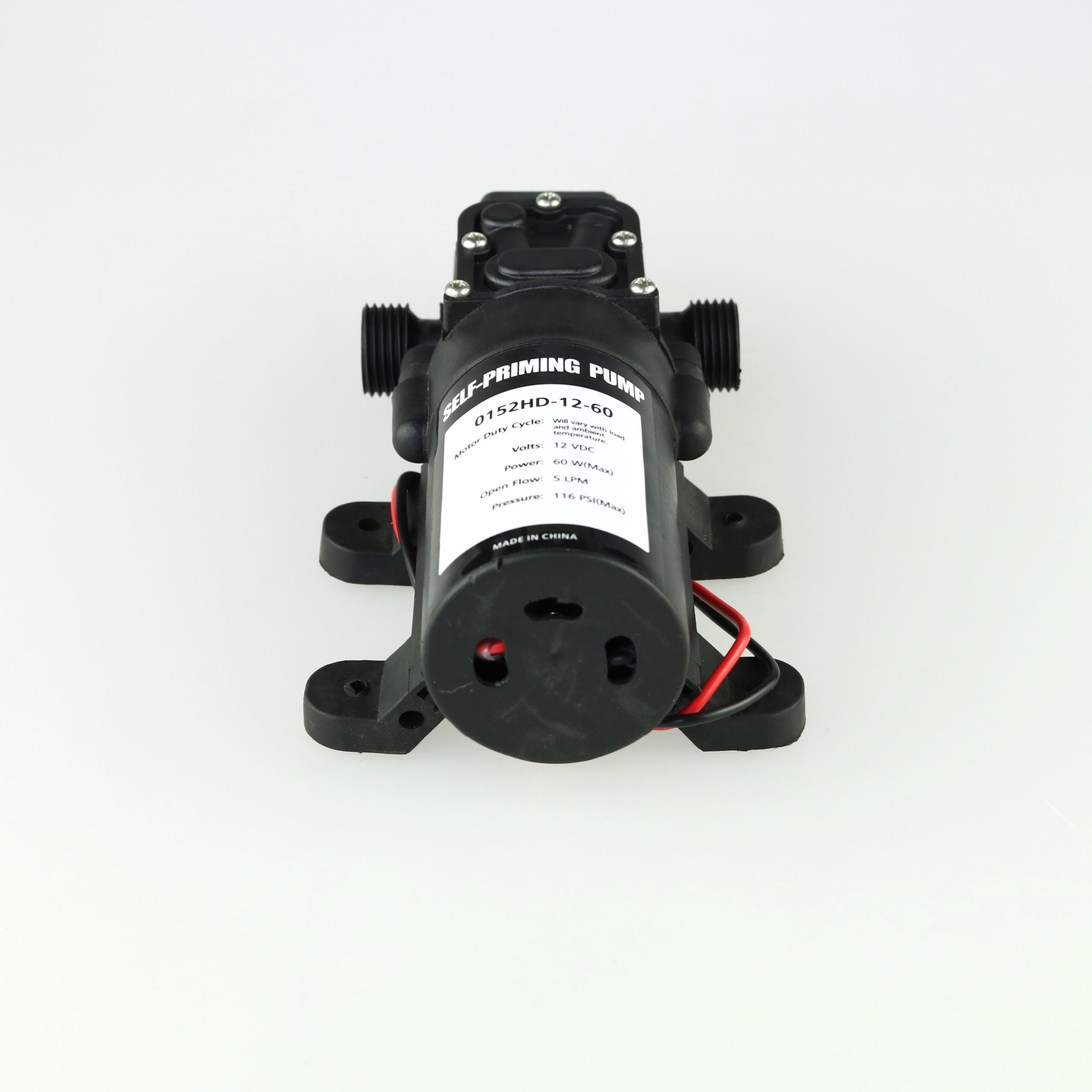 12V 116PSI Self-priming Car Washer Booster DC Diaphragm Sprayer Electric Water Pump