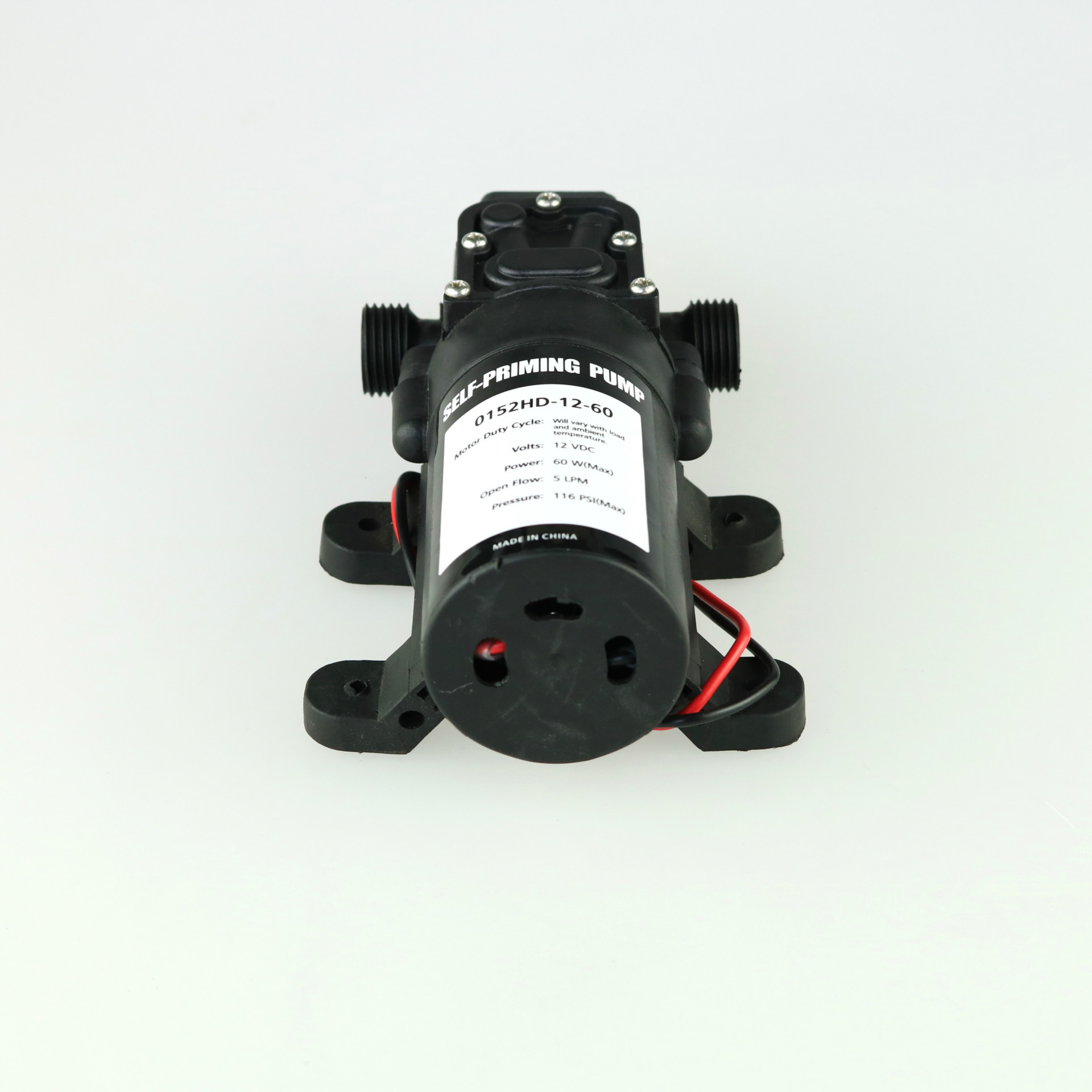 12V 116PSI Self-priming Car Washer Booster DC Diaphragm Sprayer Electric Water Pump