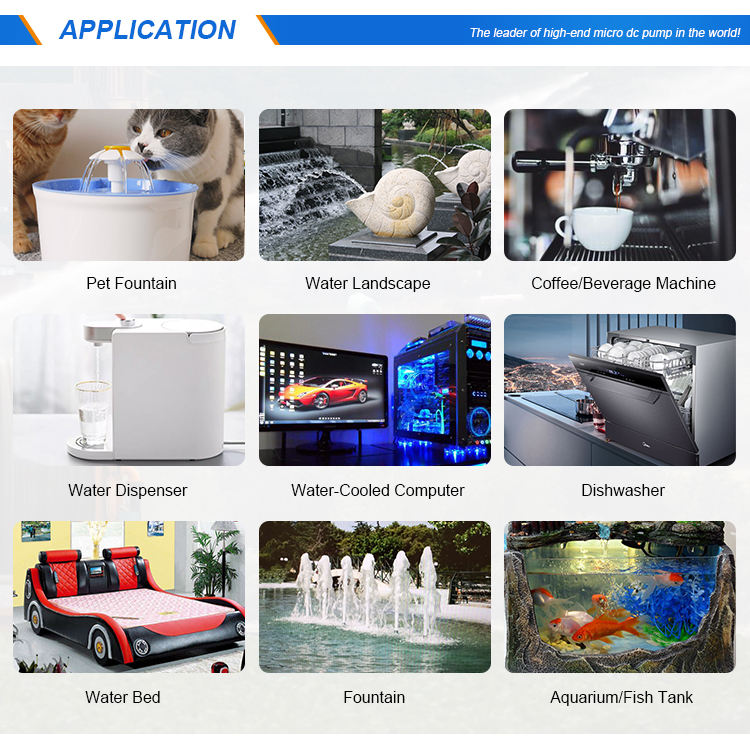 12v-24v-electric-water-pump-for-water-heaters-and-cleaning-machine application