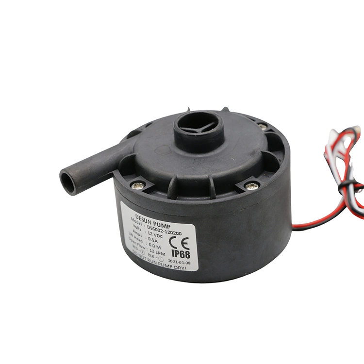 6W Low Power Super Quiet Water Pump 6LPM 2M Head Mini Submersible Pump