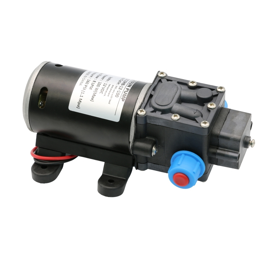 100W 8L/MIN micro dc self-priming diaphragm pump