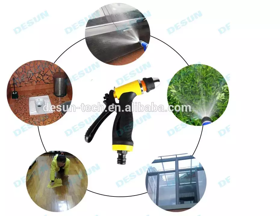12V 100W car wash pump with Spray Gun And Brush application