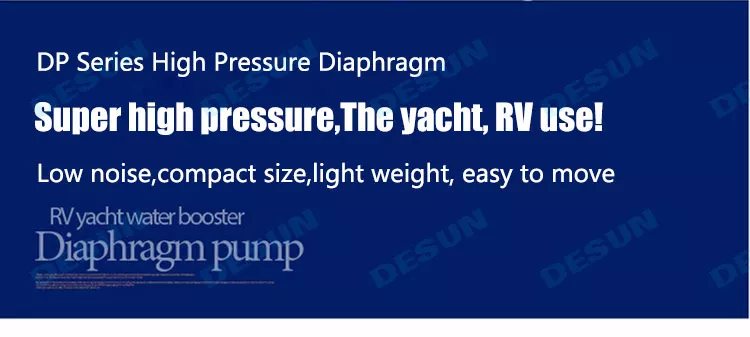 220V High Pressure 95M Head Electrical Diaphragm Pump-3