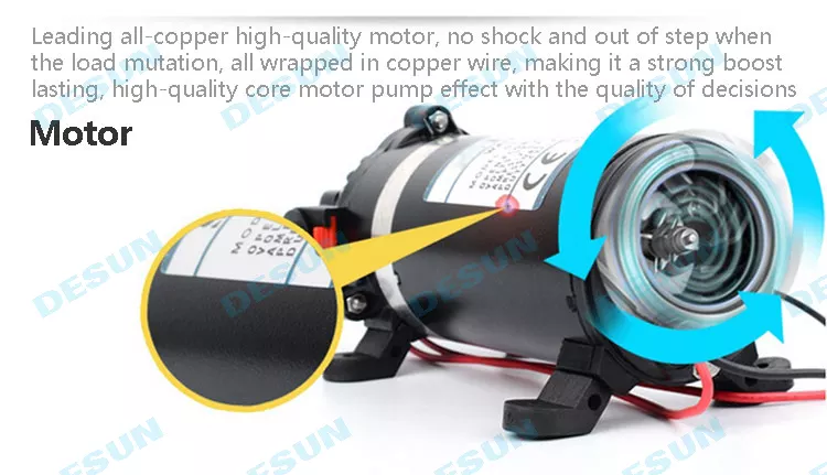 220V High Pressure 95M Head Electrical Diaphragm Pump-5