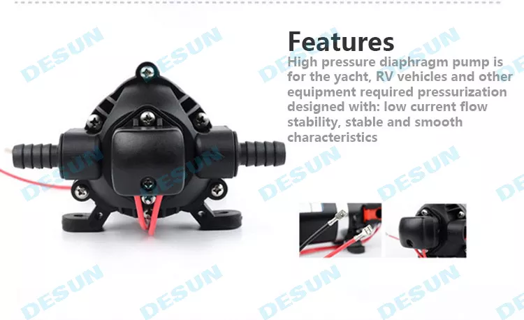 220V High Pressure 95M Head Electrical Diaphragm Pump-8