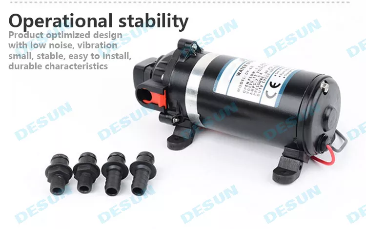 220V High Pressure 95M Head Electrical Diaphragm Pump-9