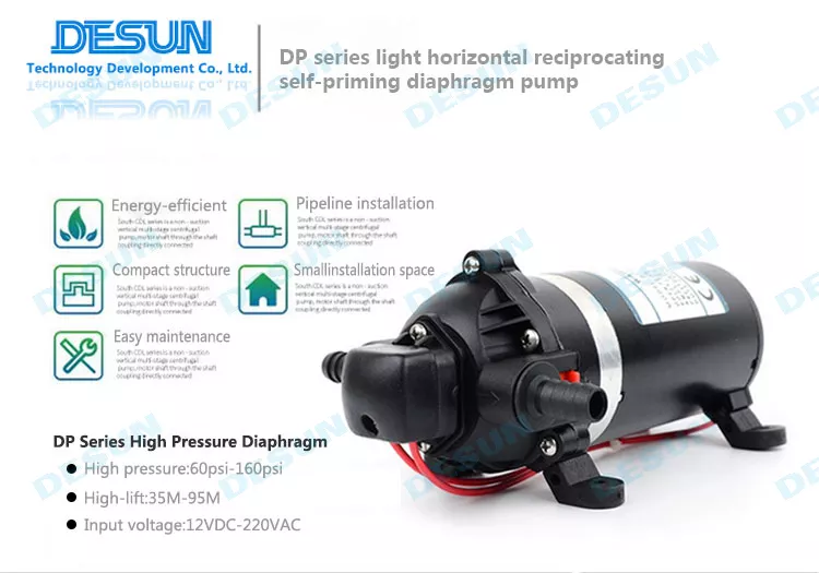 220v AC High Flow Big Electrical Diaphragm Pump For RV-14