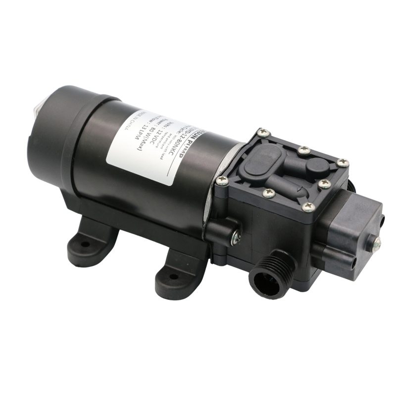 Hot sale 12v 80w high pressure automatic Diaphragm Pump