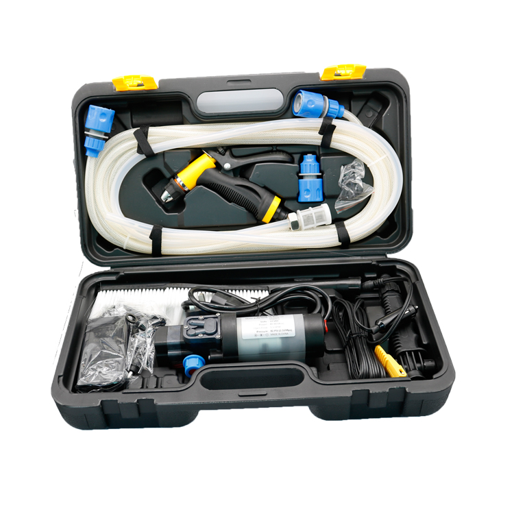 Electric Portable 12V Pump Car Washer Cleaning Kits