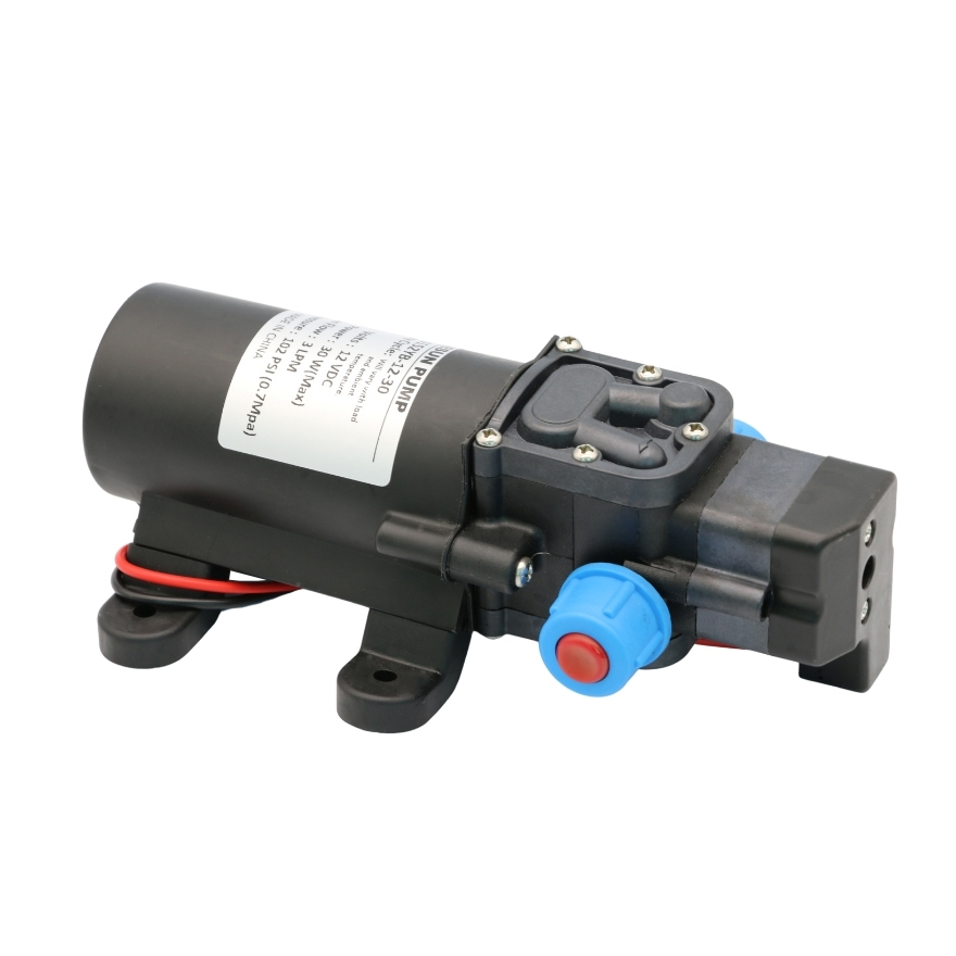 12V-30W 3L/min micro self-priming water pump